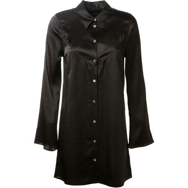 Equipment x Kate Moss Silk Button Front Western Shirt Dress Small Whimsygoth