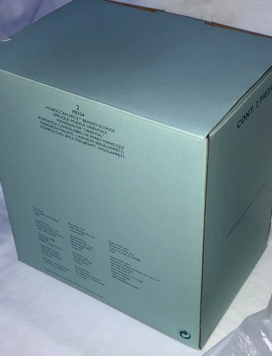 PartyLite Rubinrot/Gold Perlen Metall Kerzenhalter/Votiv Wandleuchter Neu im Karton - Bild 11 von 11