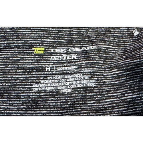 Tek Gear DryTek High Rise Dark Grey Athletic Yoga Leggings Women's Medium - Picture 3 of 3