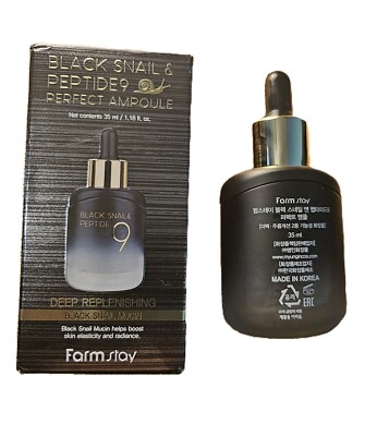 Farmstay Black Snail & Peptide 9 Perfect Ampoule