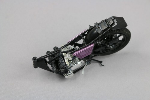 ZF1012 Kawasaki Z400 FX Custom World Big Motorcycle Series No. 15 - Imagen 5 de 12