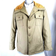 Vintage Men's VIP Insulated Hunting Barn Chore Work Field Coat Jacket Size Large