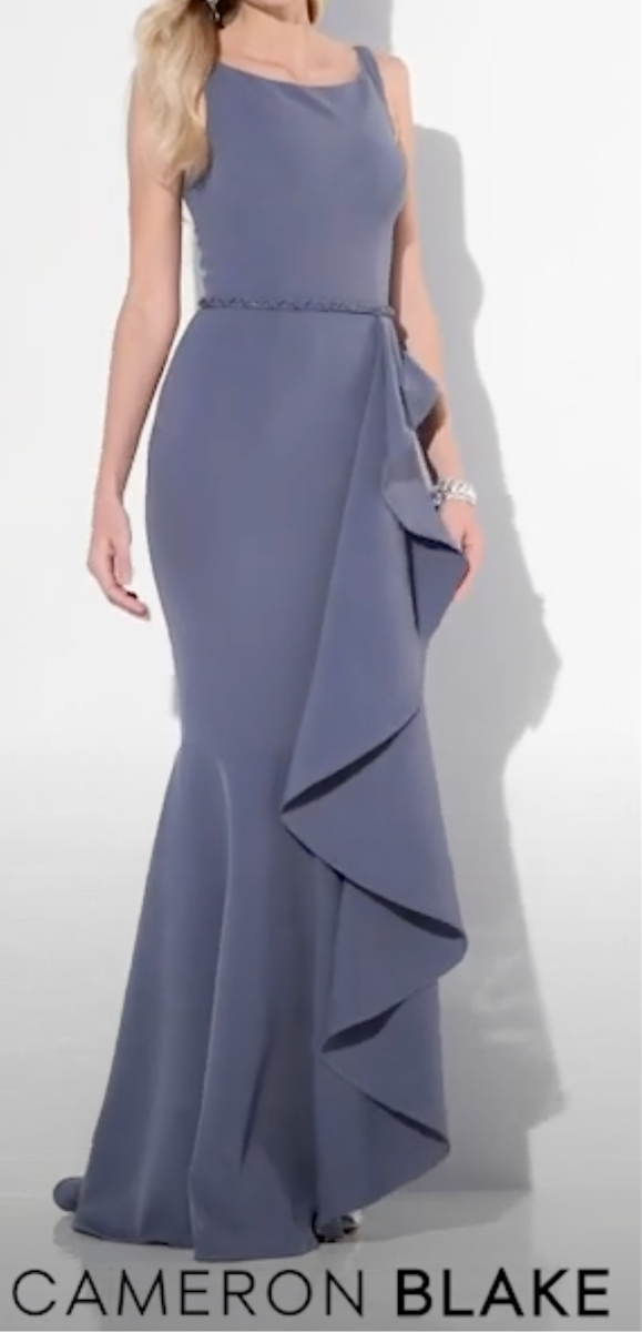 Cameron Blake by Mon Cheri Mother of the Bride 219692 Wedgwood Sz