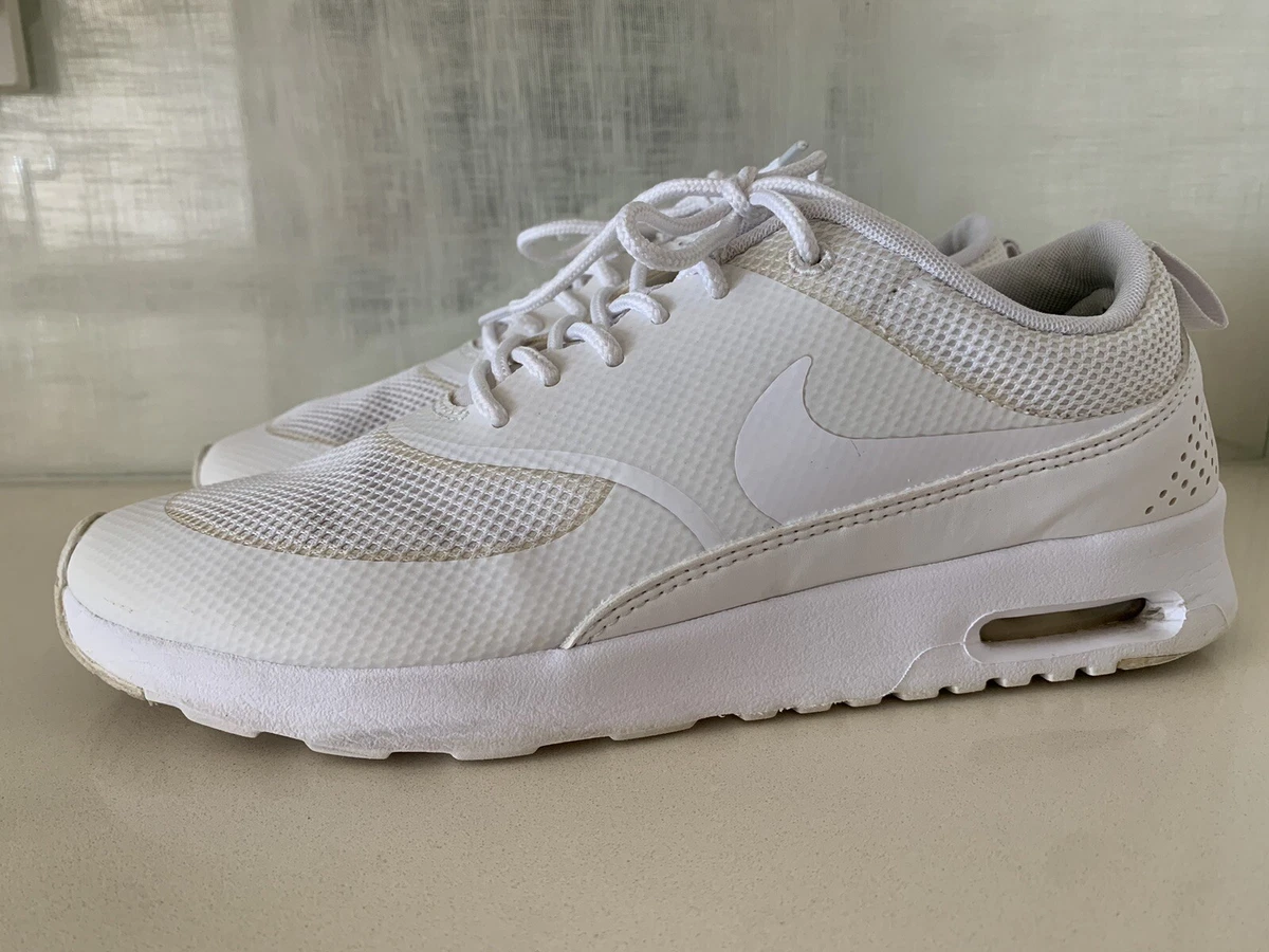 Nike Womens Air Max Thea 599409-101 Ivory Running Shoes Size 8.5 | eBay