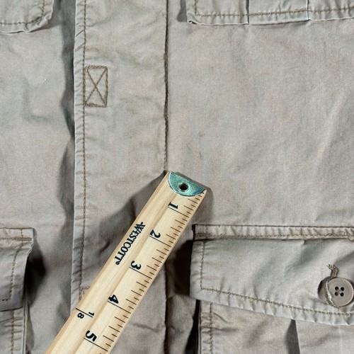 Old Navy Military Jacket Youth XL 14-16 Brown Utility Field Heavyweight Trendy - Picture 14 of 15