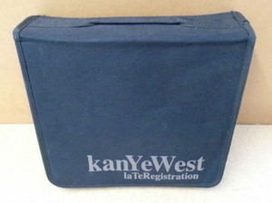 Kanye West Late Registration 2005 Uk Promo Only Zip Up Cd Storage Carry Case Ebay