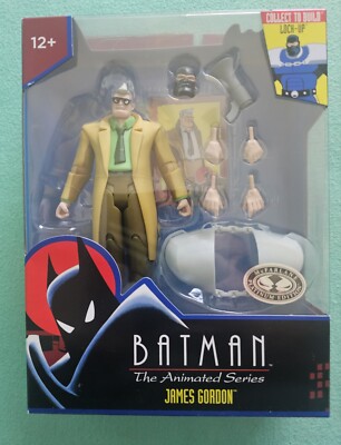 Commissioner James Gordon McFarlane Toys Batman Animated Series Platinum Chase