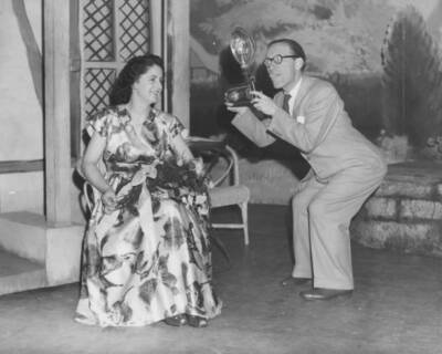 Historic British Tv & Radio Comedian Arthur Askey No 26 Old Photo
