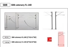 * DE - N-Train - ref.217.15 - SBB masts with booms type FL-140 (2 pieces)