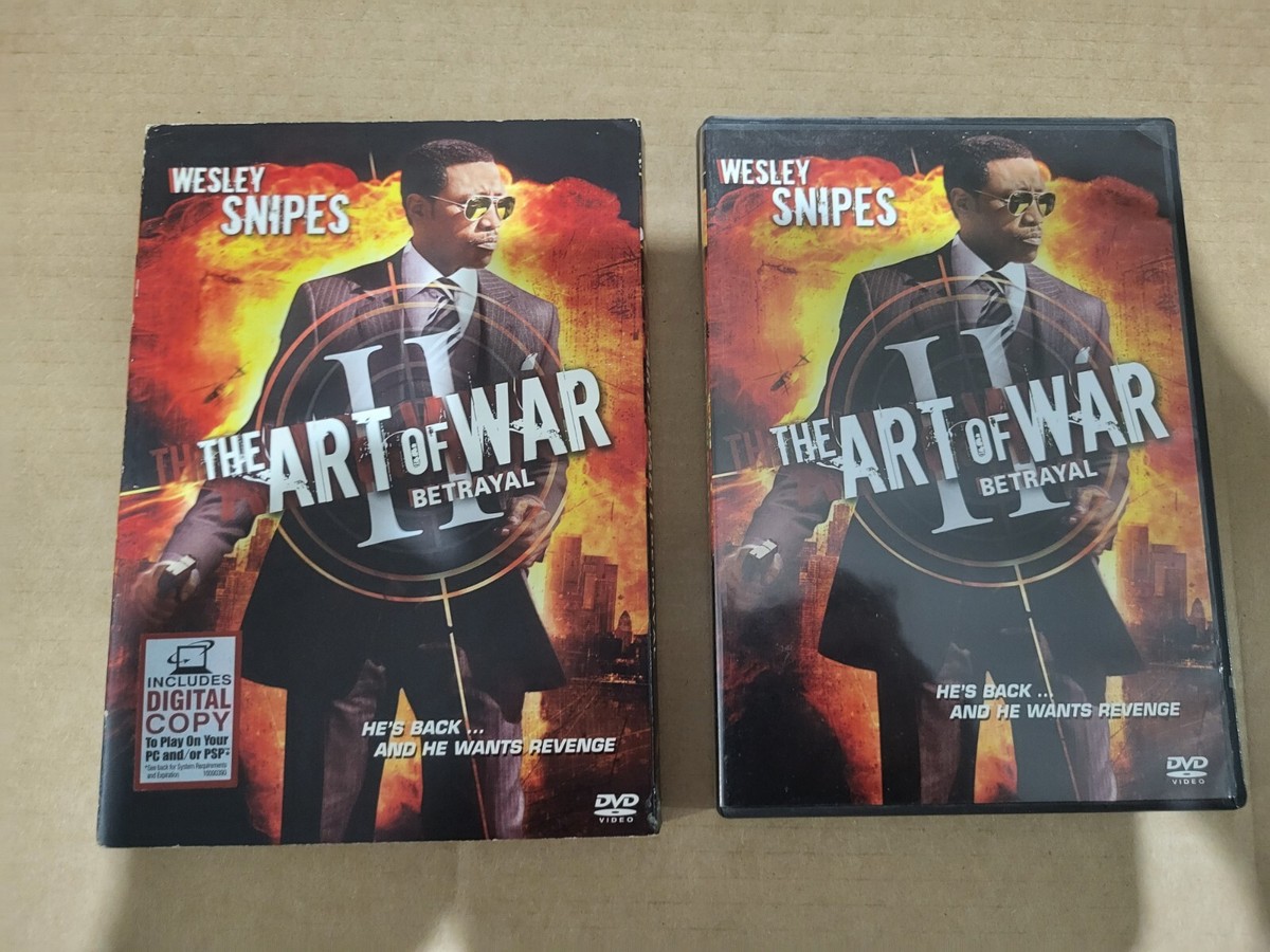 The Art of War II Betrayal DVD Wesley Snapes 43396256576| eBay