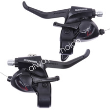 Fahrrad Schalthebel Shimano Tourney ST-EF41 3...