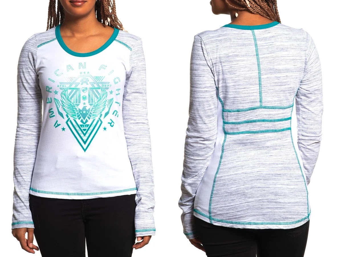 women's american fighter long sleeve shirts