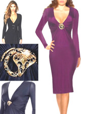 SALE!  $5,500 VINTAGE! GORGEOUS! Roberto Cavalli ITALY dress size 40-42