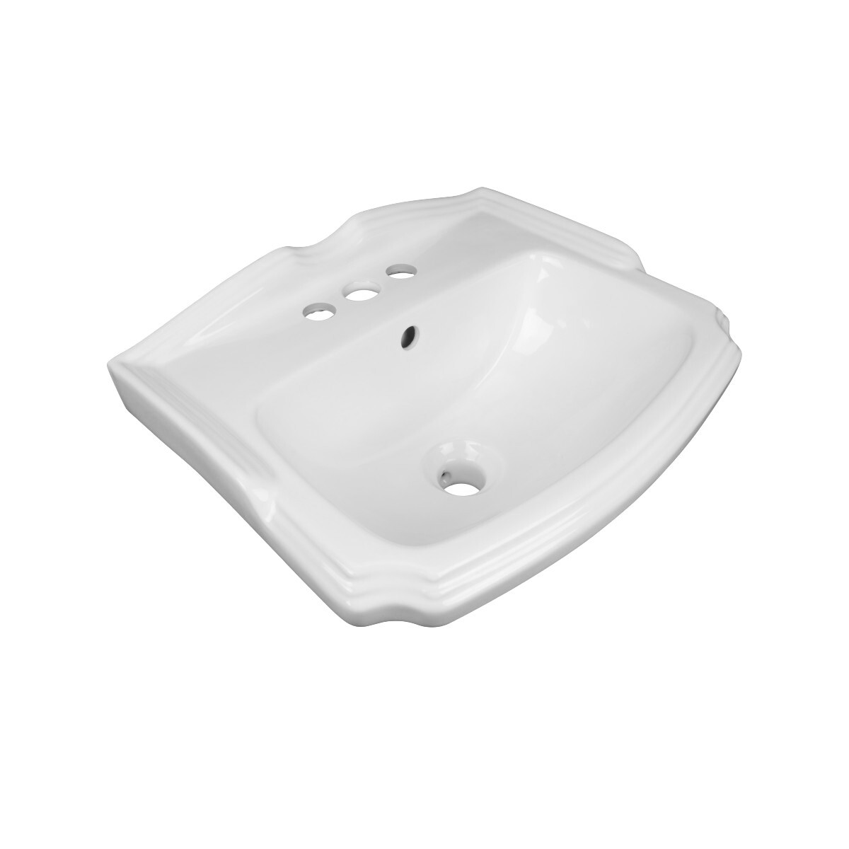 @nctwayvstan_ Murro® Wall-Hung EverClean® Sink With 4-Inch Centerset