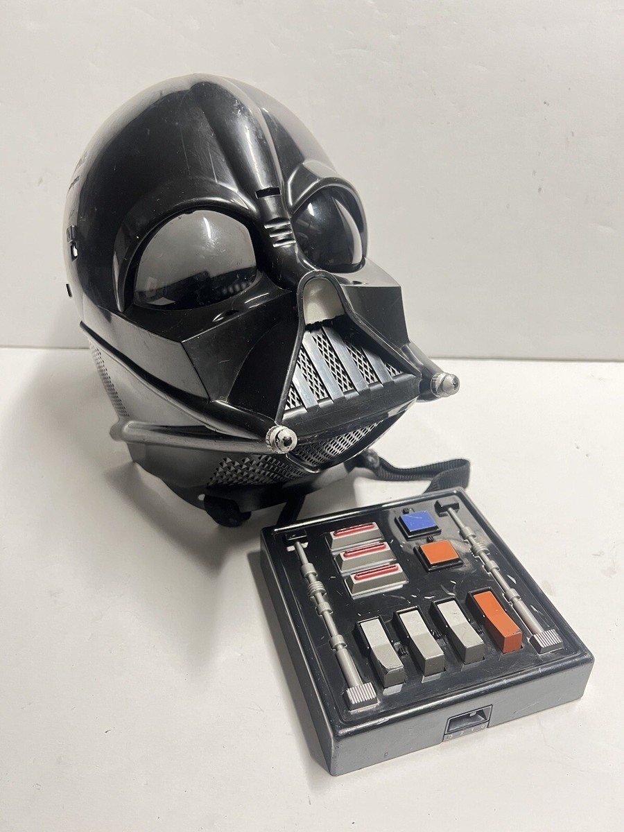 C）ダース・ヴェイダー DARTH VADER VOICE  ヘルメットマスク ダースベーダーボイスチェンジャーマスク：DARTH VADER VOICE