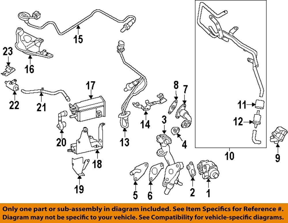 MITSUBISHI OEM 11-21 Outlander Sport-Ft Oxygen Sensor