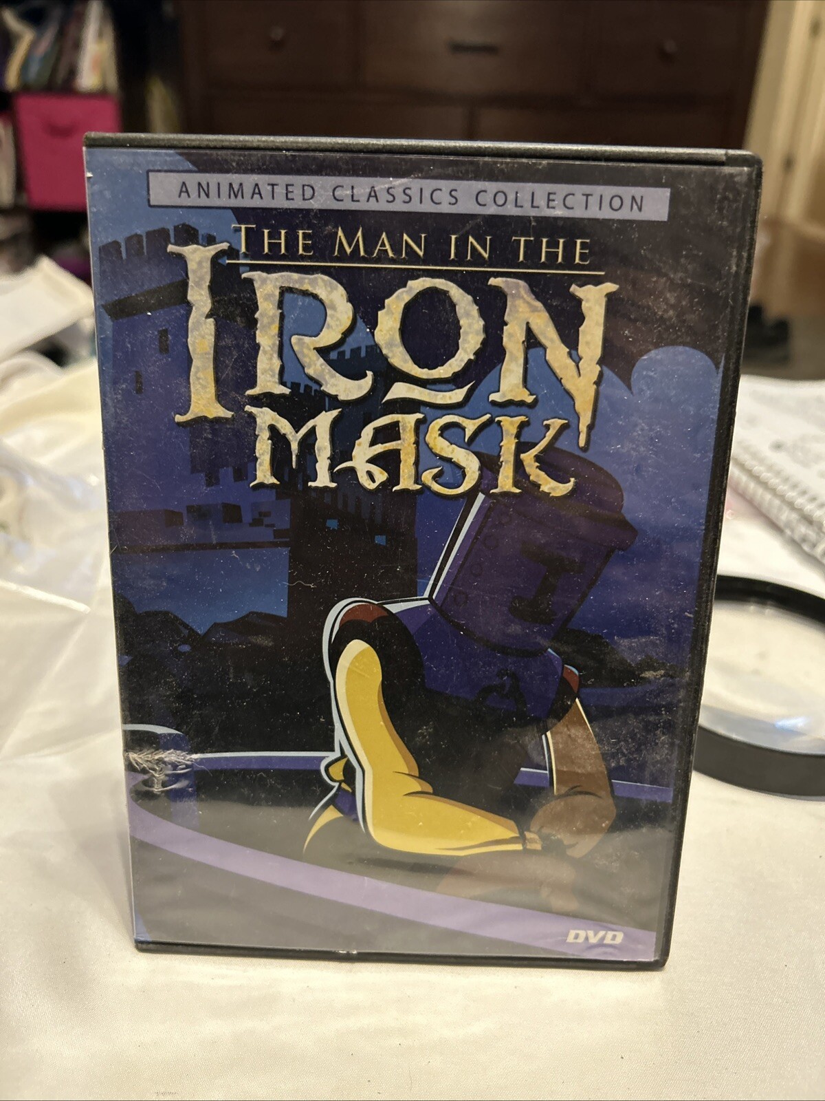 The Man in the Iron Mask Animated DVD Preowned Excellent Condition  