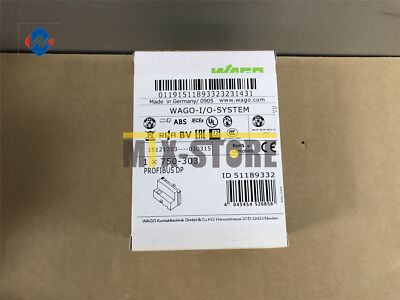 1PCS NEW WAGO 750-303 PROFIBUS DP/FMS FIELDBUS COUPLER PLC