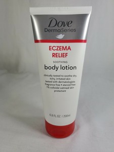 dove dermaseries eczema relief soothing body lotion 6.8 oz