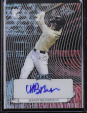 MASON BRASSFIELD 2023 Leaf Perfect Game RC XRC Auto 1/1