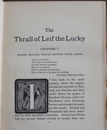 Rare Antique Old Book Story Viking Days 1902 Tale Norse Legend Witch Pagan ⭐ - Picture 10 of 22