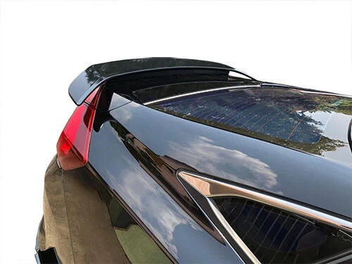 Honda Civic 2017-2021 sedán de 4 puertas estilo SI de fábrica alerón trasero pintado SJ6445 Foto 3 de 3