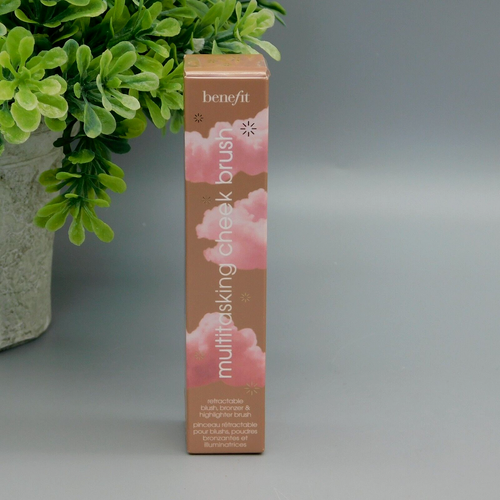 Benefit Multitasking Cheek Brush Retractable Blush, Bronzer New In Box SEALED - Picture 2 of 8