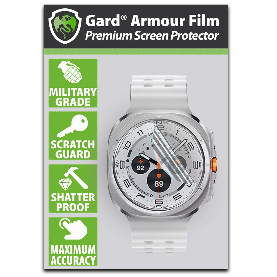 Gard® Screen Protector for Samsung Galaxy Watch Ultra Smart Watch 47mm (pack 3)