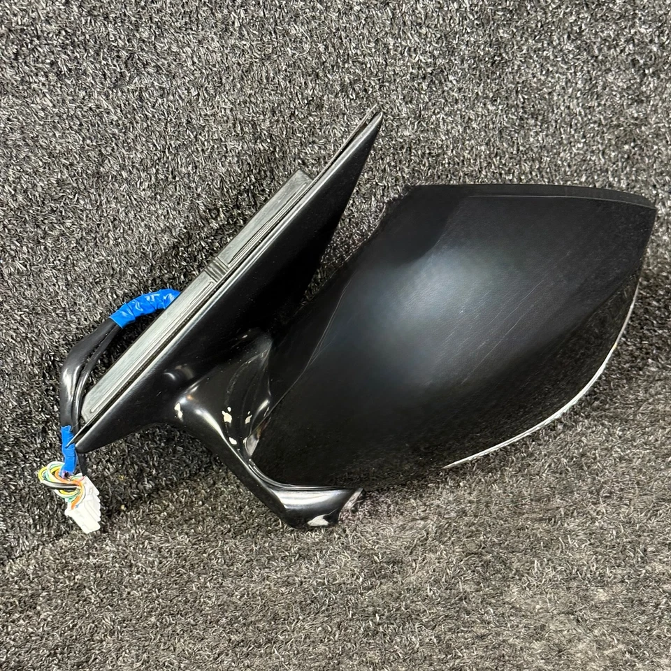 Espejo de puerta eléctrico izquierdo conductor izquierdo Infiniti QX50 LH negro 96302-5UB3A 2016 2017 OEM Foto 3 de 4