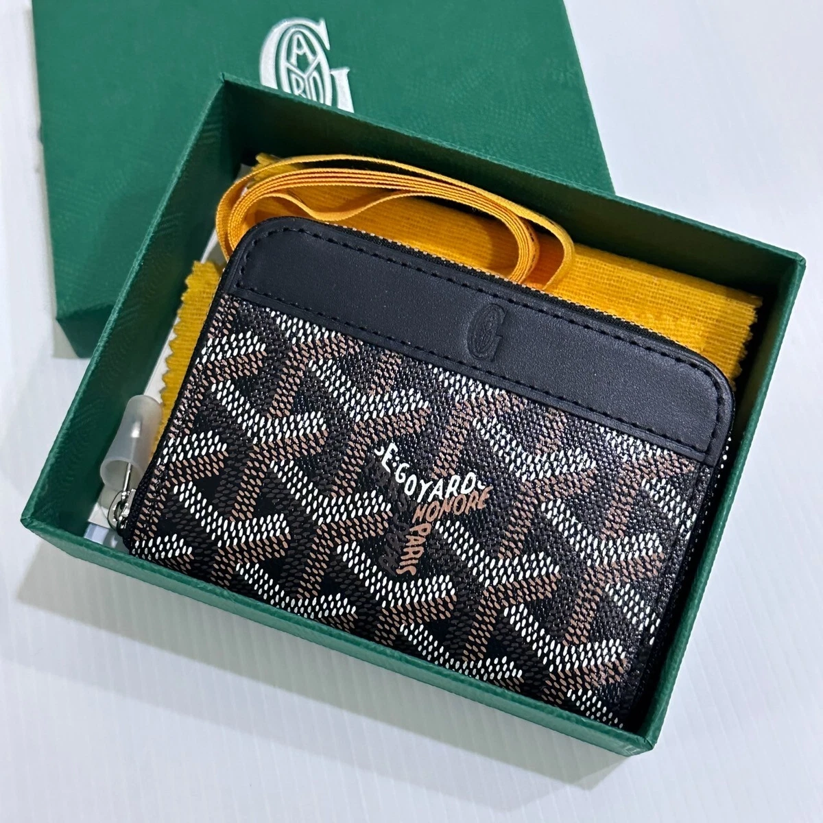 goyard mini wallet