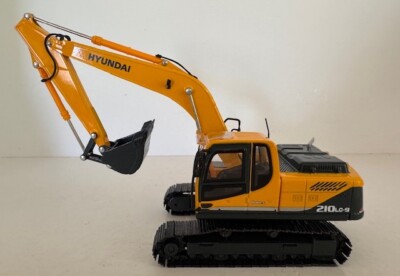 1:40 Hyundai Robex 210LC-9 Excavator Diecast Model | eBay