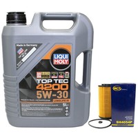 MotoröL Set 5W-30 5 Liter + ÖLfilter SH 4054 P FüR Hyundai Elantra Stufenheck