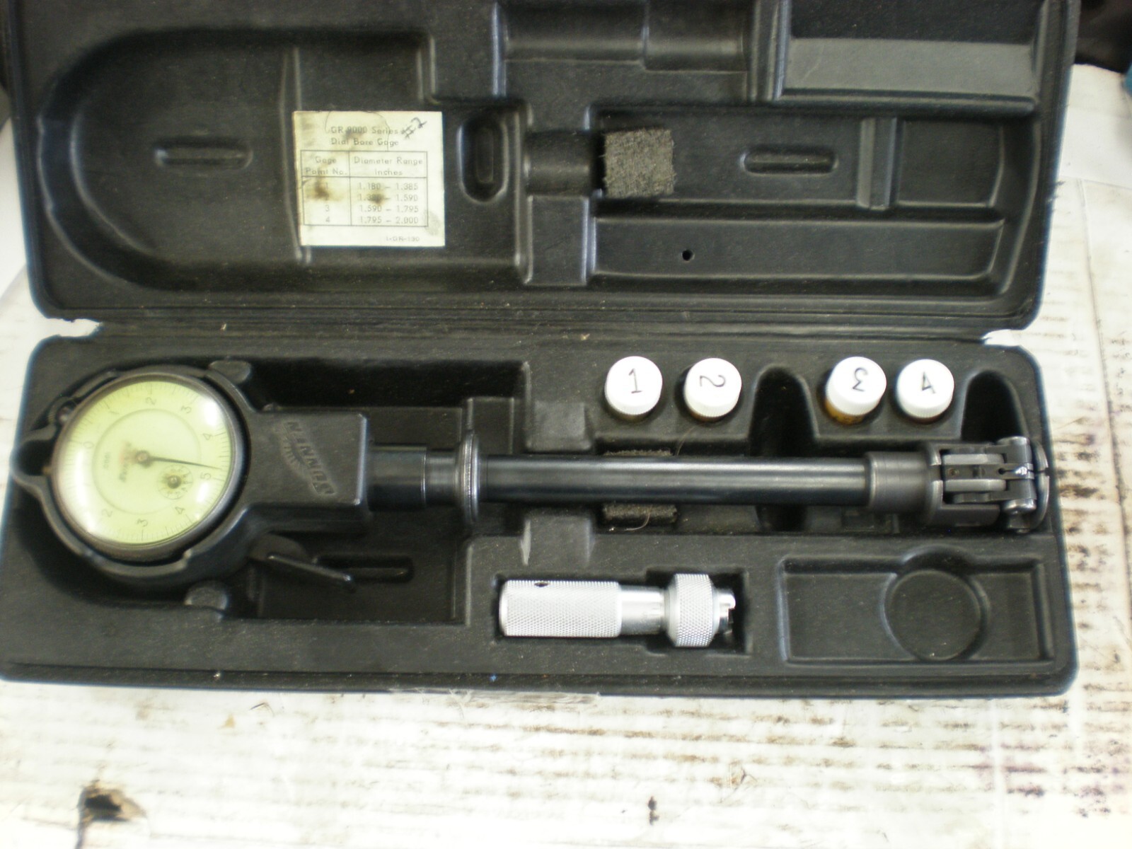 Sunnen GR9000 DIAL BORE GAGE 1.182.000 INCHES eBay
