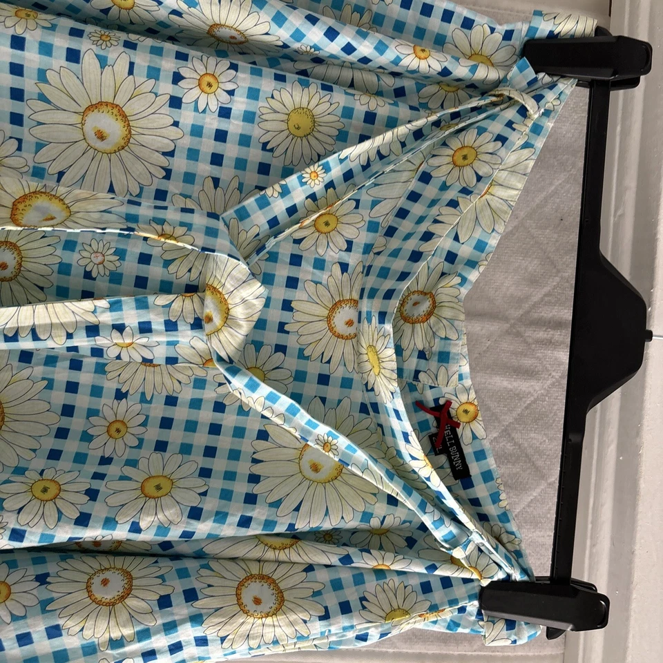 Falda Columpio Hell Bunny Años 50 Margaritas Amarillas Talla 2XL Foto 2 de 4