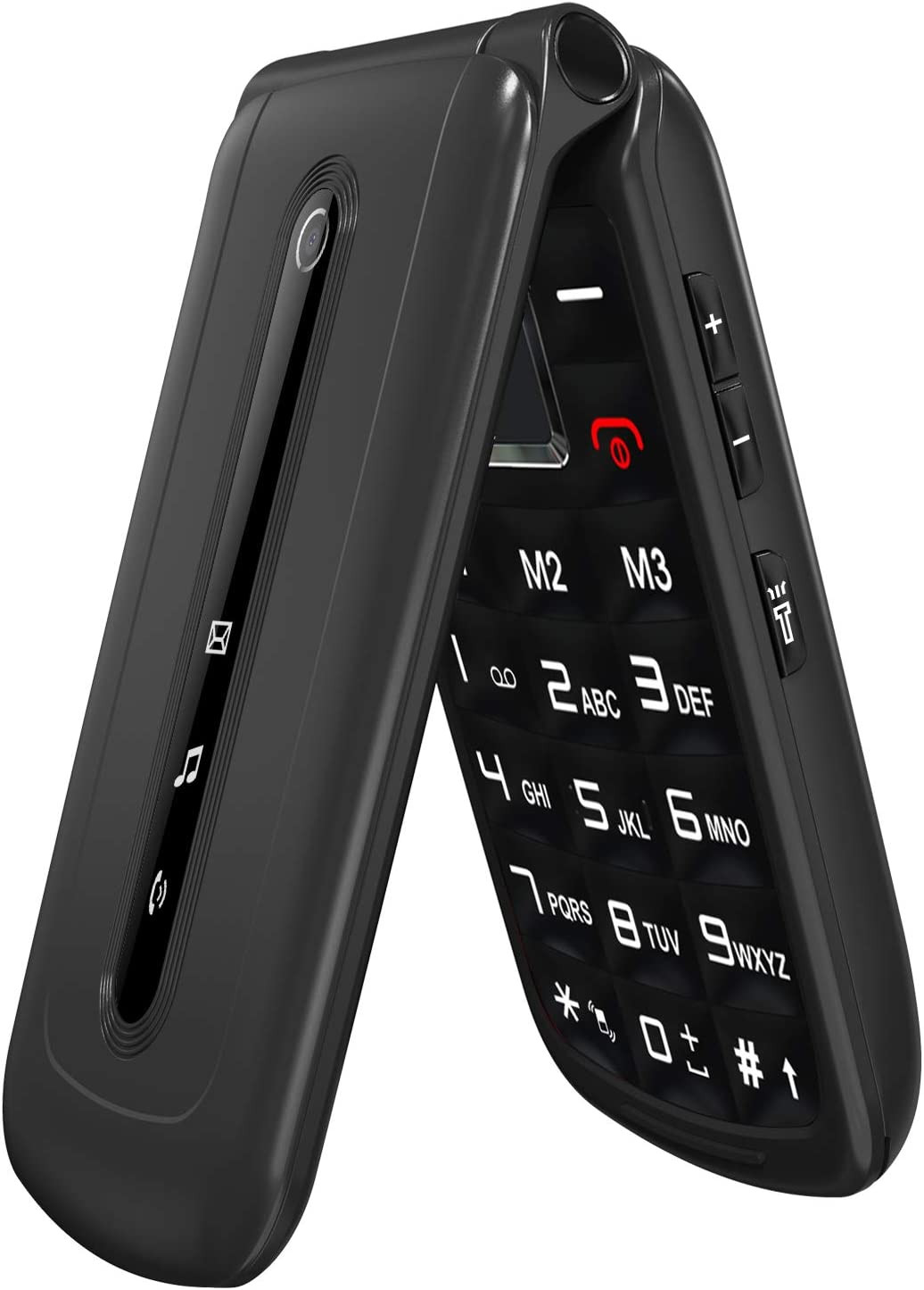 Telefono per Anziani Con Tasti Grandi 2,4" Display GSM Cellulare per Anziani...