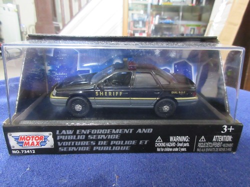 1:43 Motormax 1986 Ford Taurus Police Sheriff - Picture 1 of 7