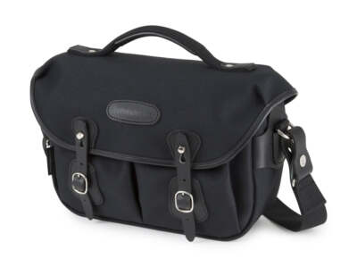 New Billingham Hadley Small Pro Camera Bag (Black FibreNyte/Black Leather) 34257