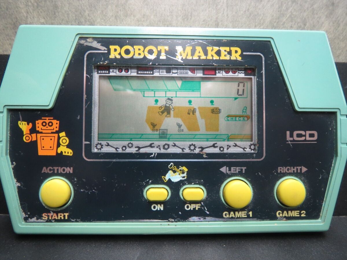 Robot Maker Vintage Electronic Game Made in Japan by Takatoku Toys - Ships Fast! Robot Maker Vintage Electronic Game Made in Japan by Takatoku Toys - Ships Fast!