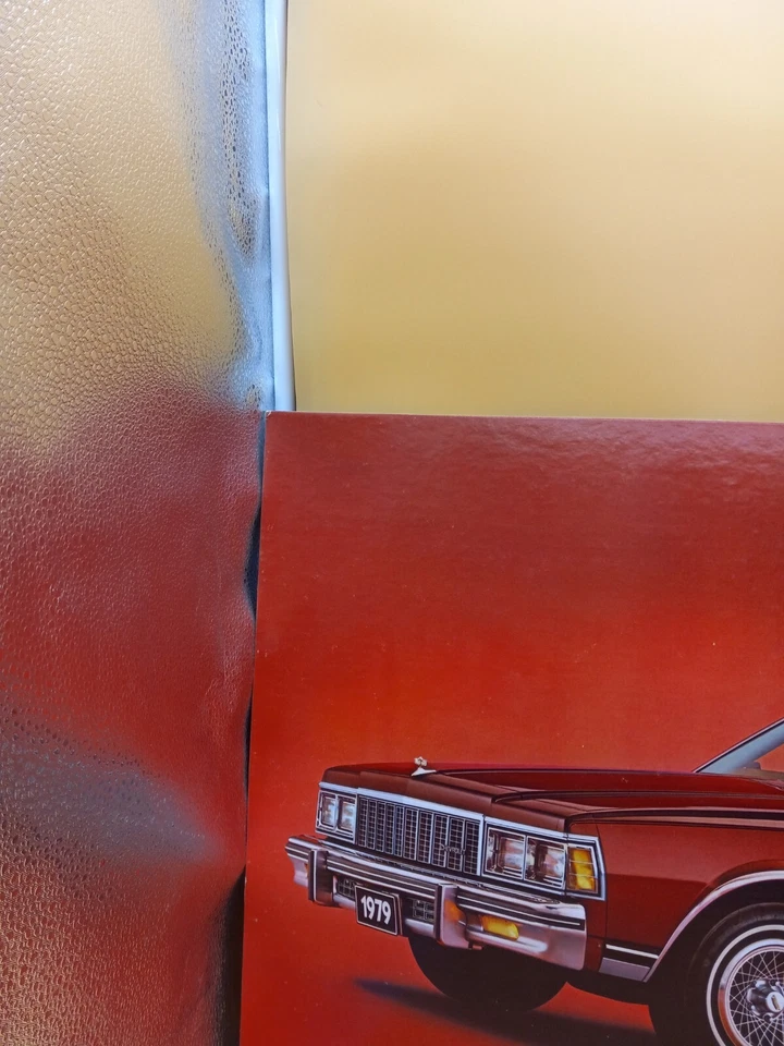  Póster de cartón original Chevy Dealer Showroom 1979 Caprice Classic Station Wa Foto 4 de 4