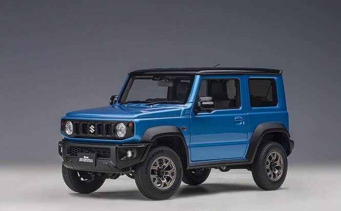 Autoart 78507 - 1/18 Suzuki Jimny Sierra (JB74) (Brisk Blue with