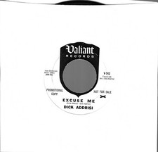 DICK ADDRISI-EXCUSE ME/DICK & DON-YOU'RE BAD-VALIANT DJ 45 NM SALE