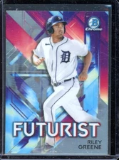 2021 Bowman Chrome Futurist Riley Greene Rc #FUT-RG