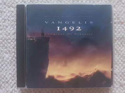 VANGELIS - 1492 CONQUEST OF PARADISE - CD -12 Track-Booklet/Rückseite beschädigt
