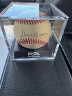 Hank Aaron Signed Baseball PSA Certified Autograph With Letter Of Authenticity!