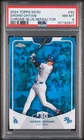 157182617 Shohei Ohtani 2024 Topps 50/50: #53 Blue Refractor Chrome /150 PSA 8