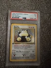 1999 POKEMON JUNGLE 1ST EDITION #11 SNORLAX-HOLO PSA 5