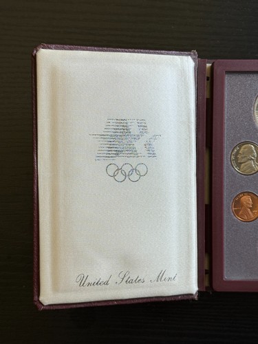1984 S US Mint Silver Proof Prestige Set Olympics - ME1688 - 第 2/5 張圖片