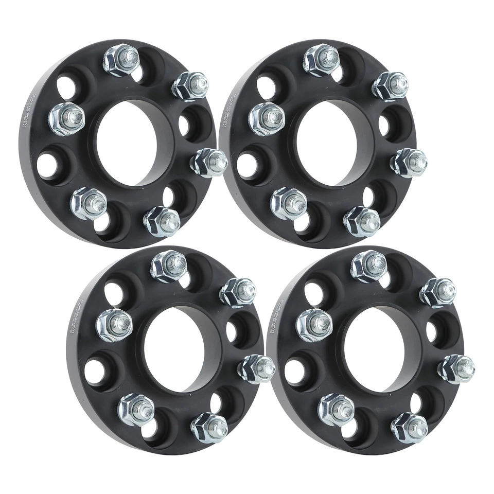 4x 1" (25mm) 6x4.5 6x114.3 Wheel Spacers HUB CENTRIC Fits Nissan Frontier 6 Lug Foto 2 de 4