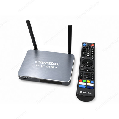 vSeeBox Elite Ultra Android TV Box 4GB RAM 128GB ROM w/ Bluetooth Voice Control