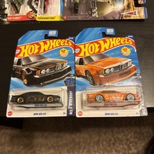 NEW 2025 Hot Wheels P CASE BMW 635 CSi Wild Widebody BLACK ORANGE LOT 2